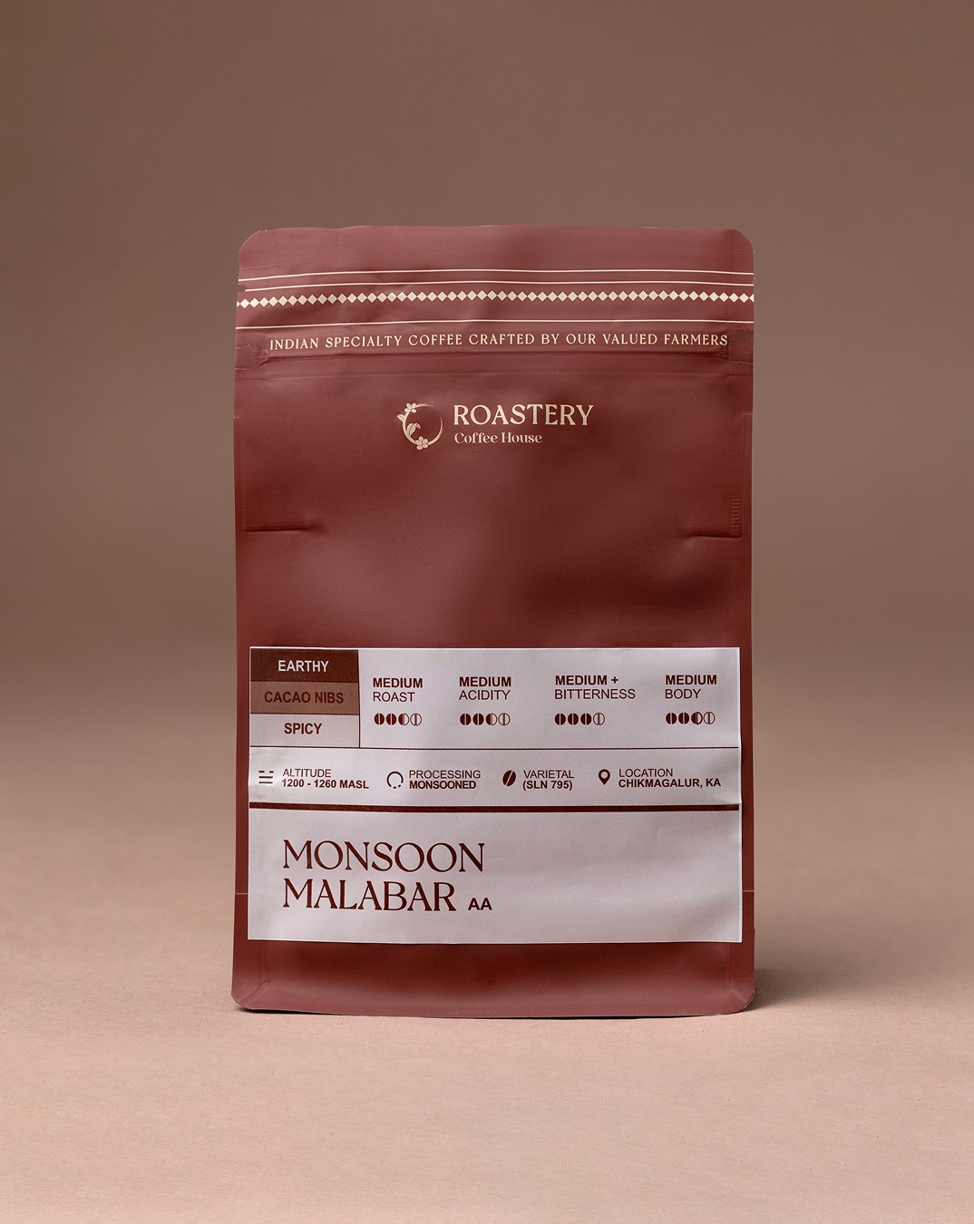 Monsooned Malabar by Roastery by Roastery Coffee House