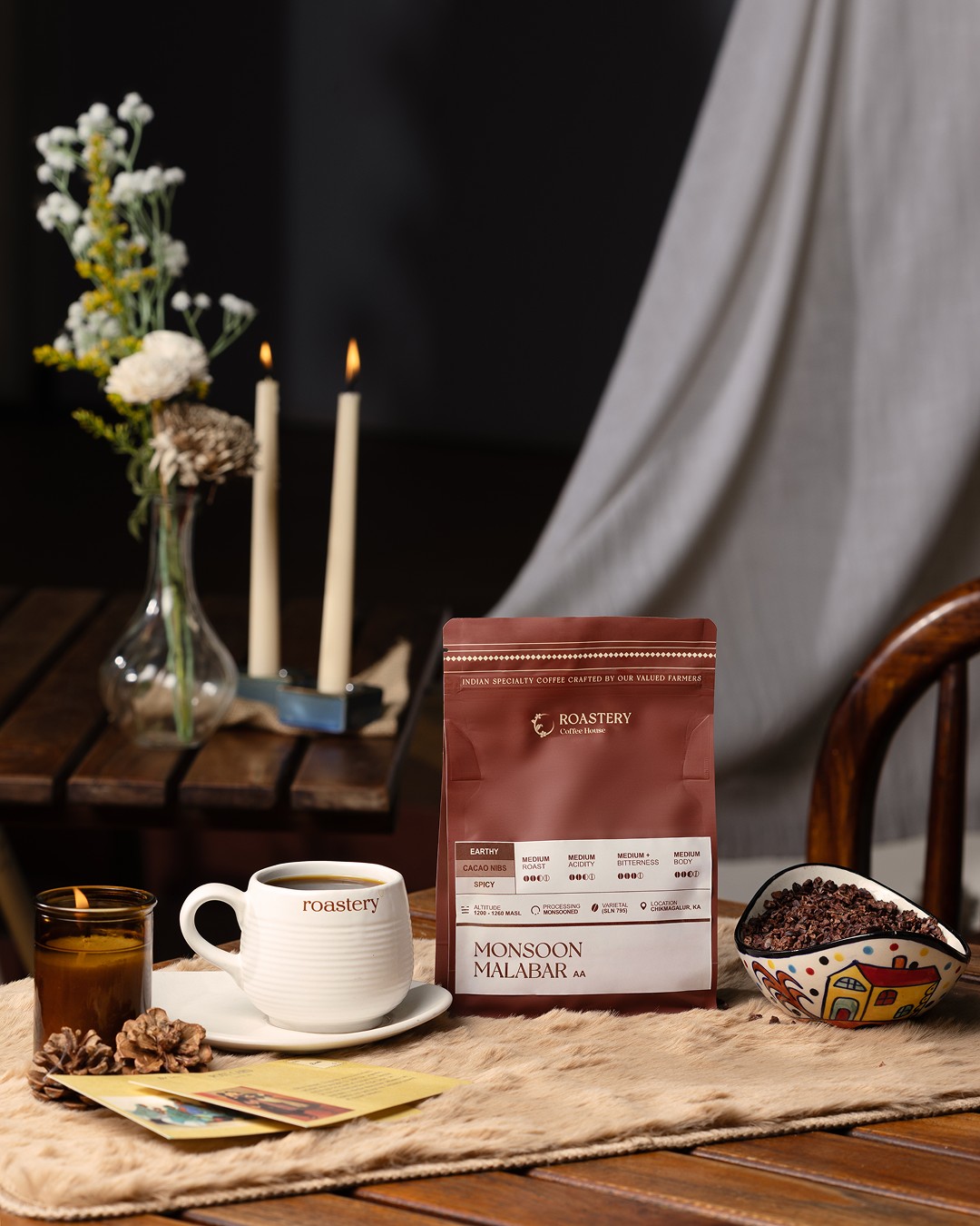 Monsooned Malabar by Roastery by Roastery Coffee House