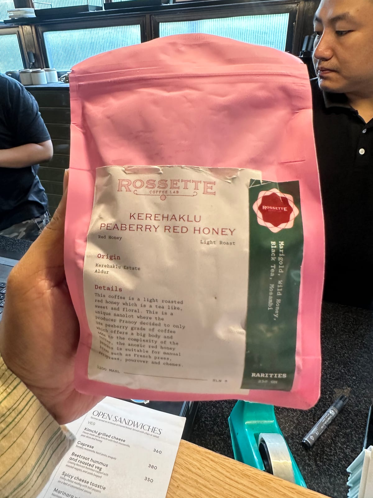 Kerehaklu Red Honey Peaberry by Rossette Coffee