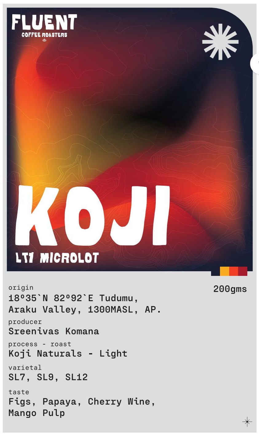 Koji Ferment by Fluent Coffee