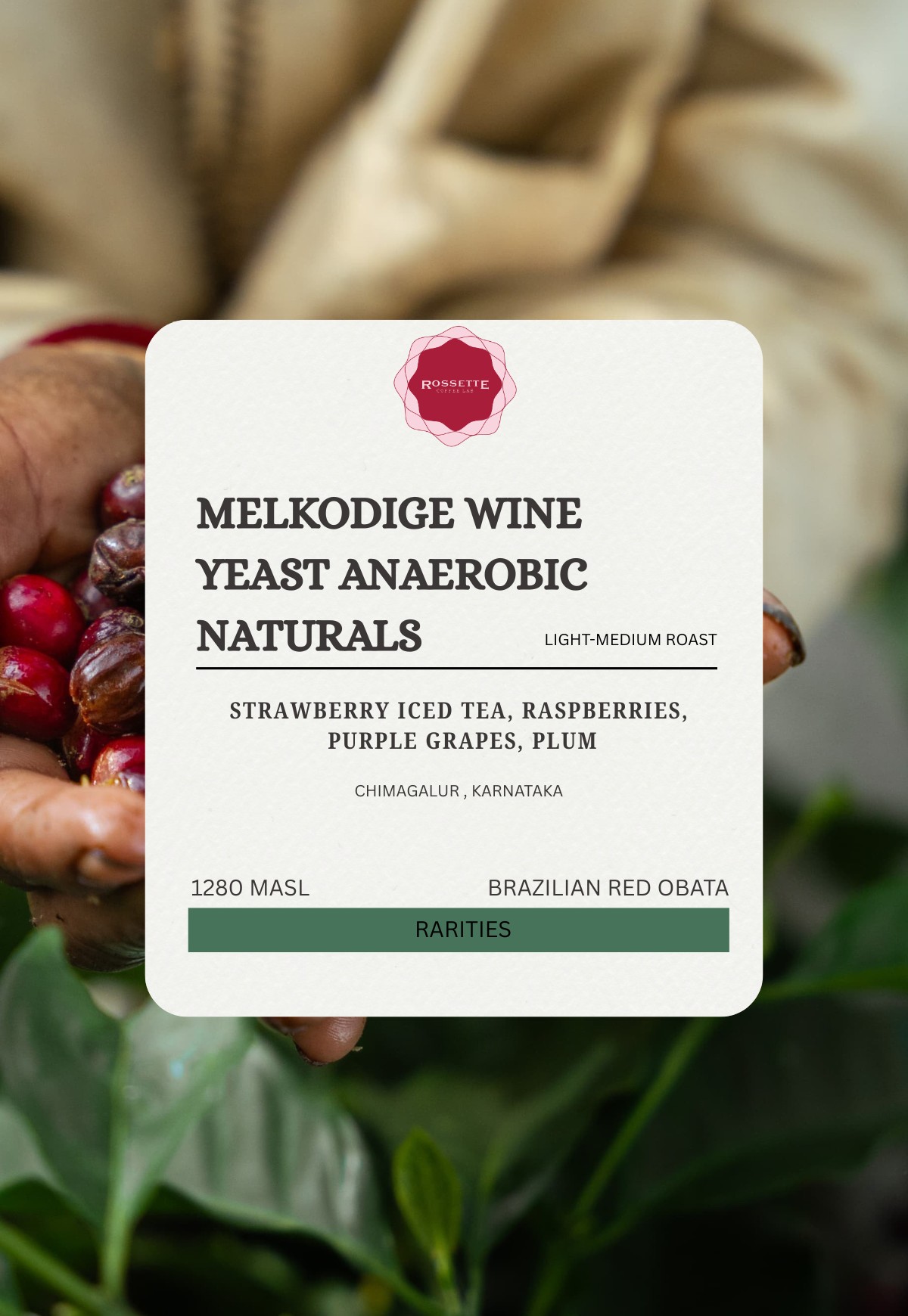 Melkodige Wine Yeast Anaerobic Naturals by Rossette Coffee