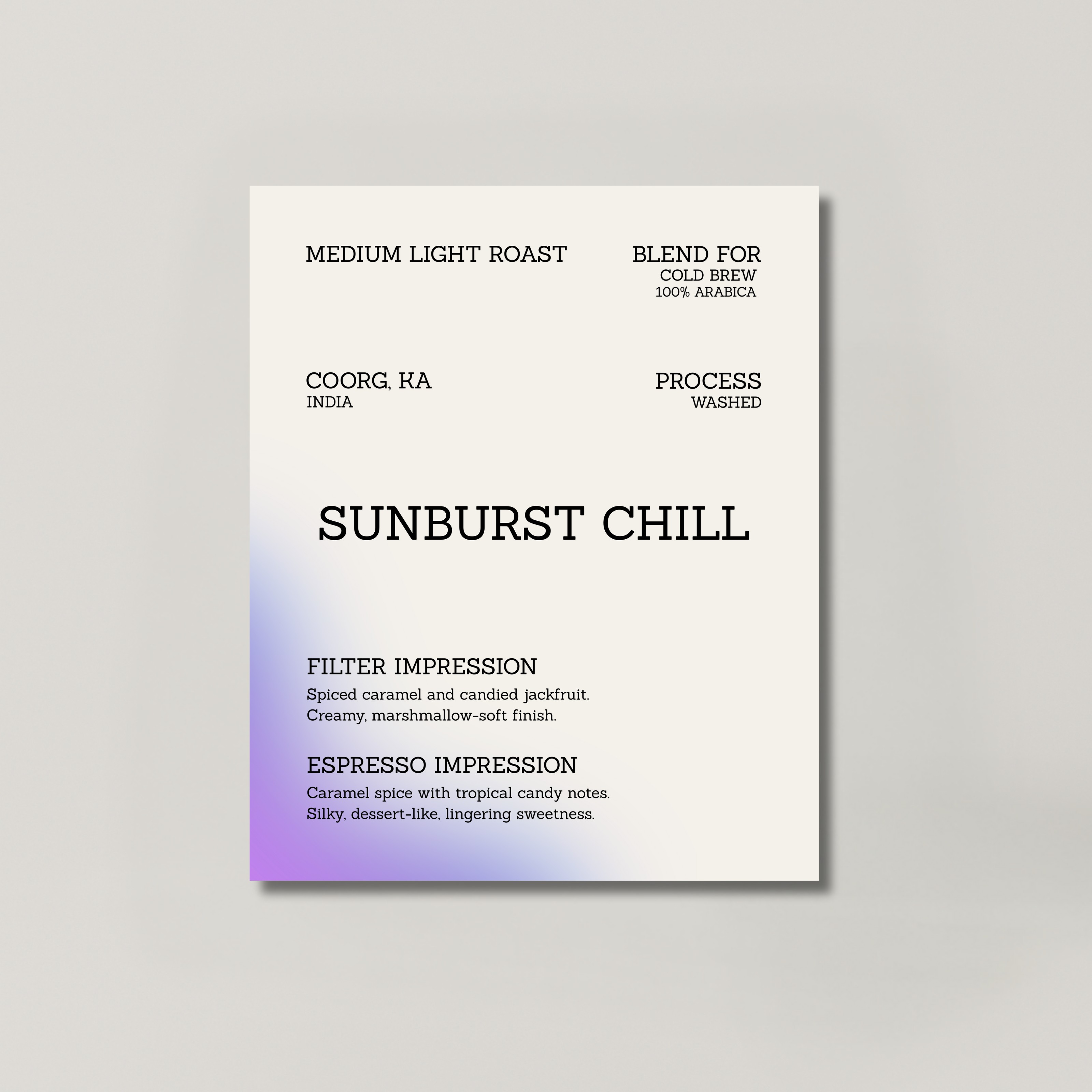 Sunburst Chill by Broot Coffee Roasters