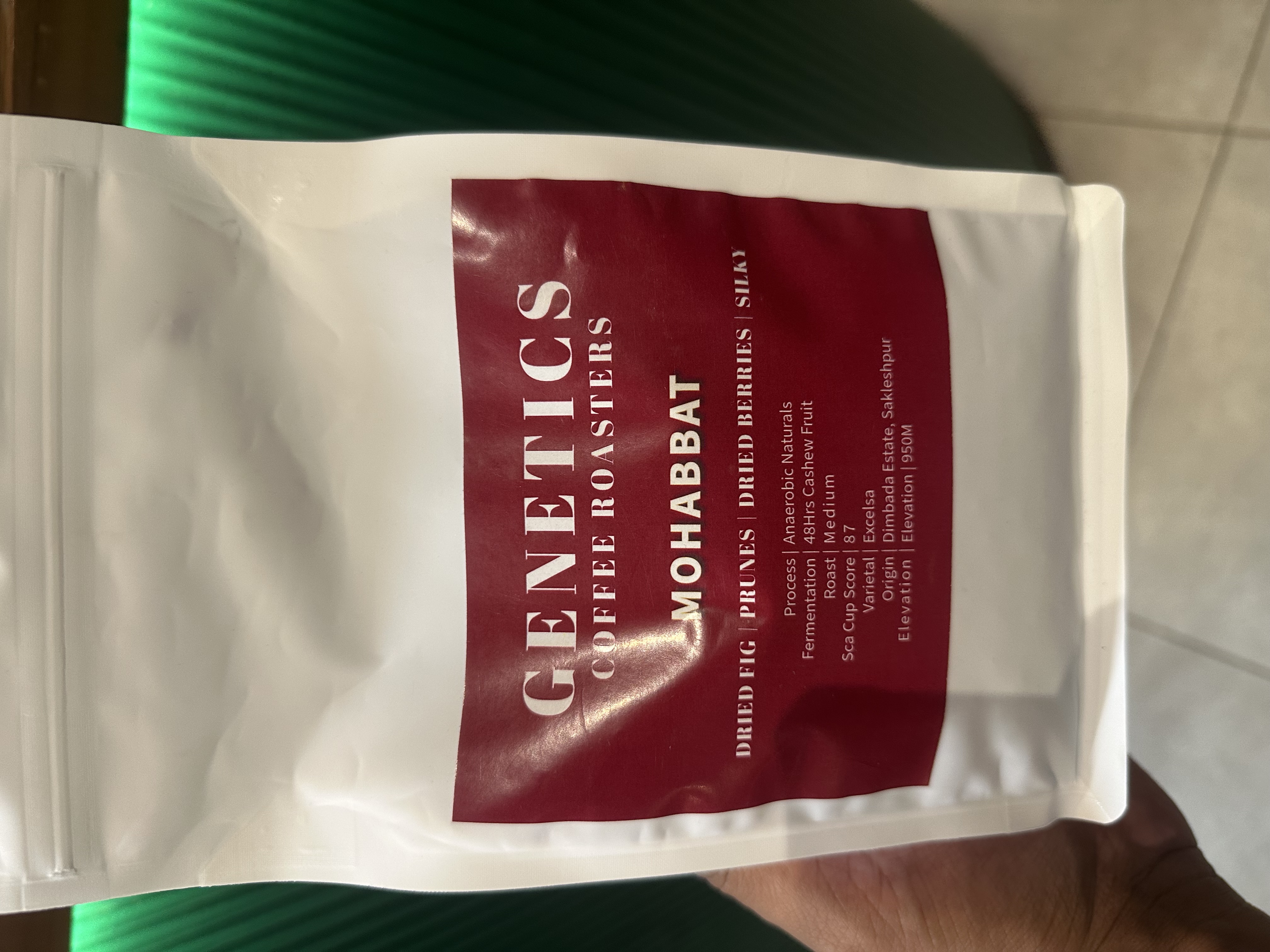 Mohabbat by Genetics Coffee (Koffie Genetics)
