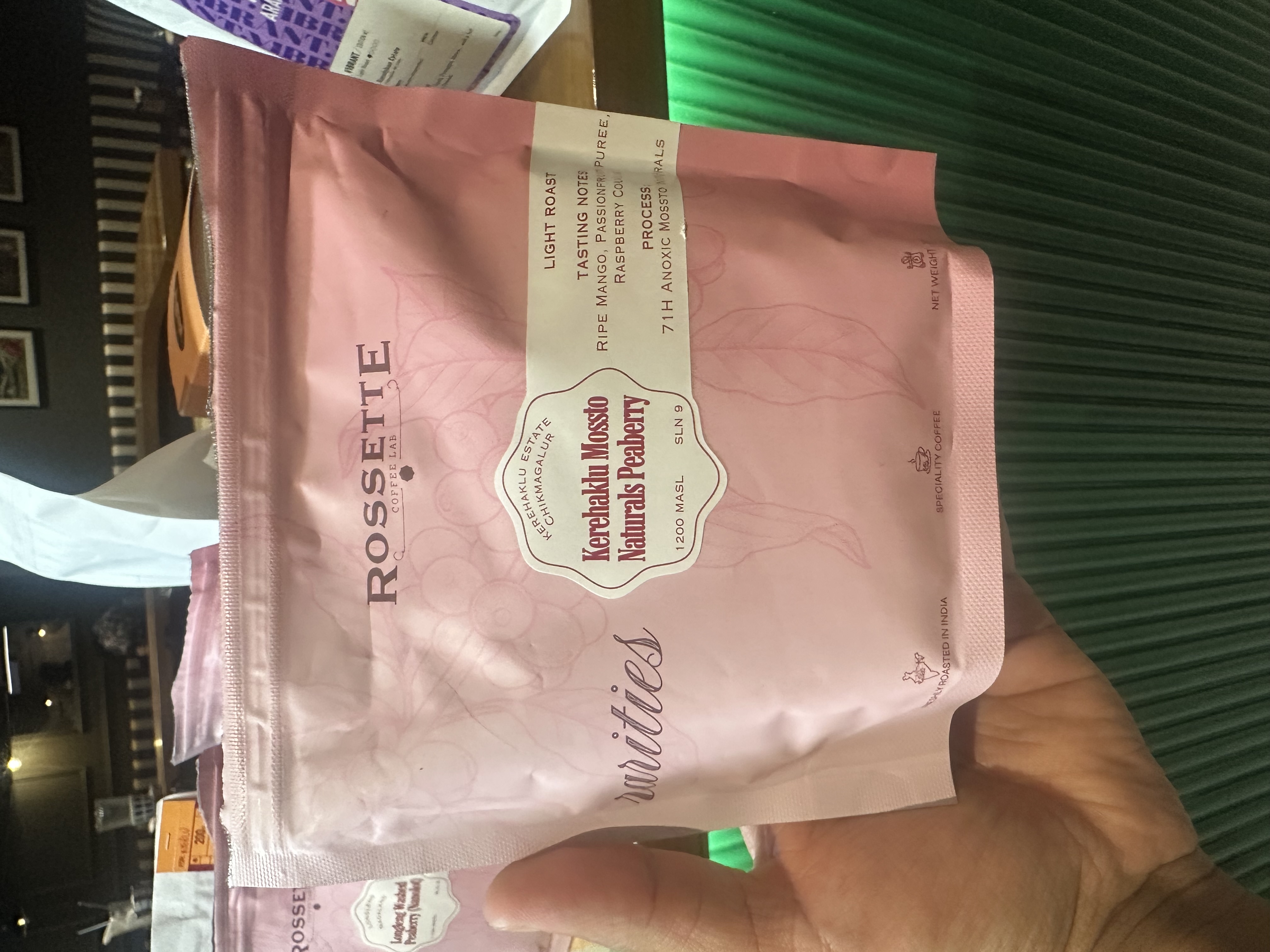 Mossto Naturals Peaberry by Rossette Coffee