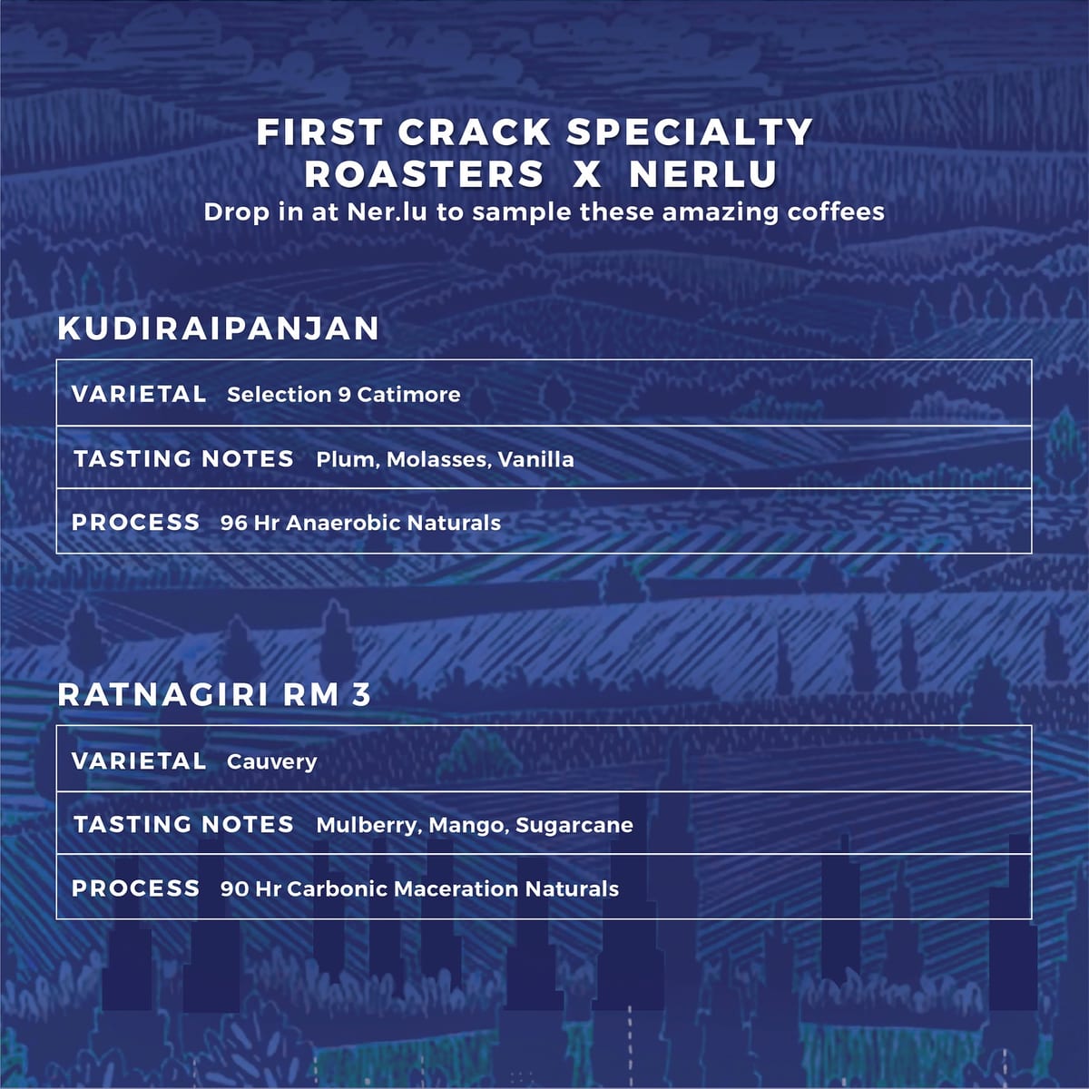 Menu photo from First Crack Speciality Roasters